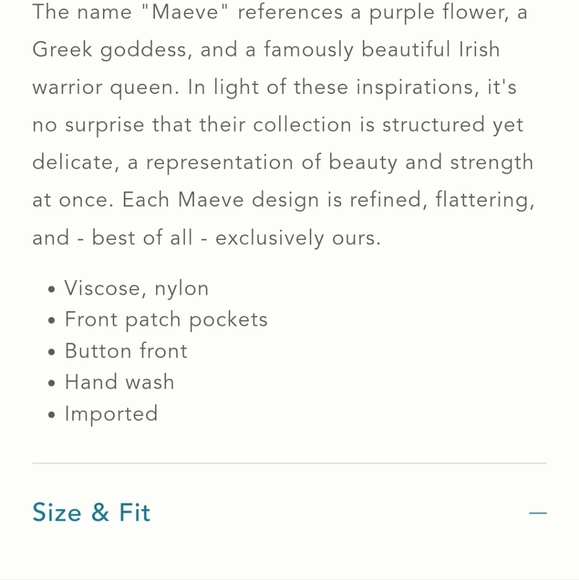 Maeve by Anthropologie Velvet Button Down Shirt - Picture 8 of 8